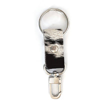 Load image into Gallery viewer, Key Chain In Leather, Hair on Hide