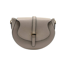 Load image into Gallery viewer, MADELENA BEIGE GRAINED LEATHER SHOULDER BAG