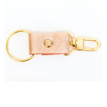 Load image into Gallery viewer, Key Chain In Leather, Hair on Hide