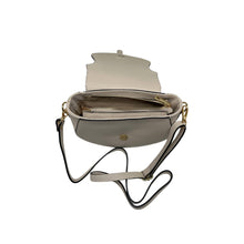 Load image into Gallery viewer, MADELENA BEIGE GRAINED LEATHER SHOULDER BAG