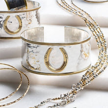 Load image into Gallery viewer, Cody Horseshoe - Wrist Cuff