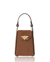 Load image into Gallery viewer, Italian Premium Suede Bee SmallBox Crossbody Bag