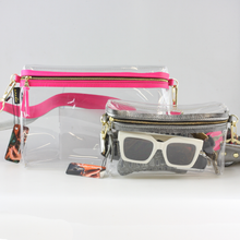 Load image into Gallery viewer, The CLEAR Stadium Hip Bag / Shoulder Bag: 2sizes