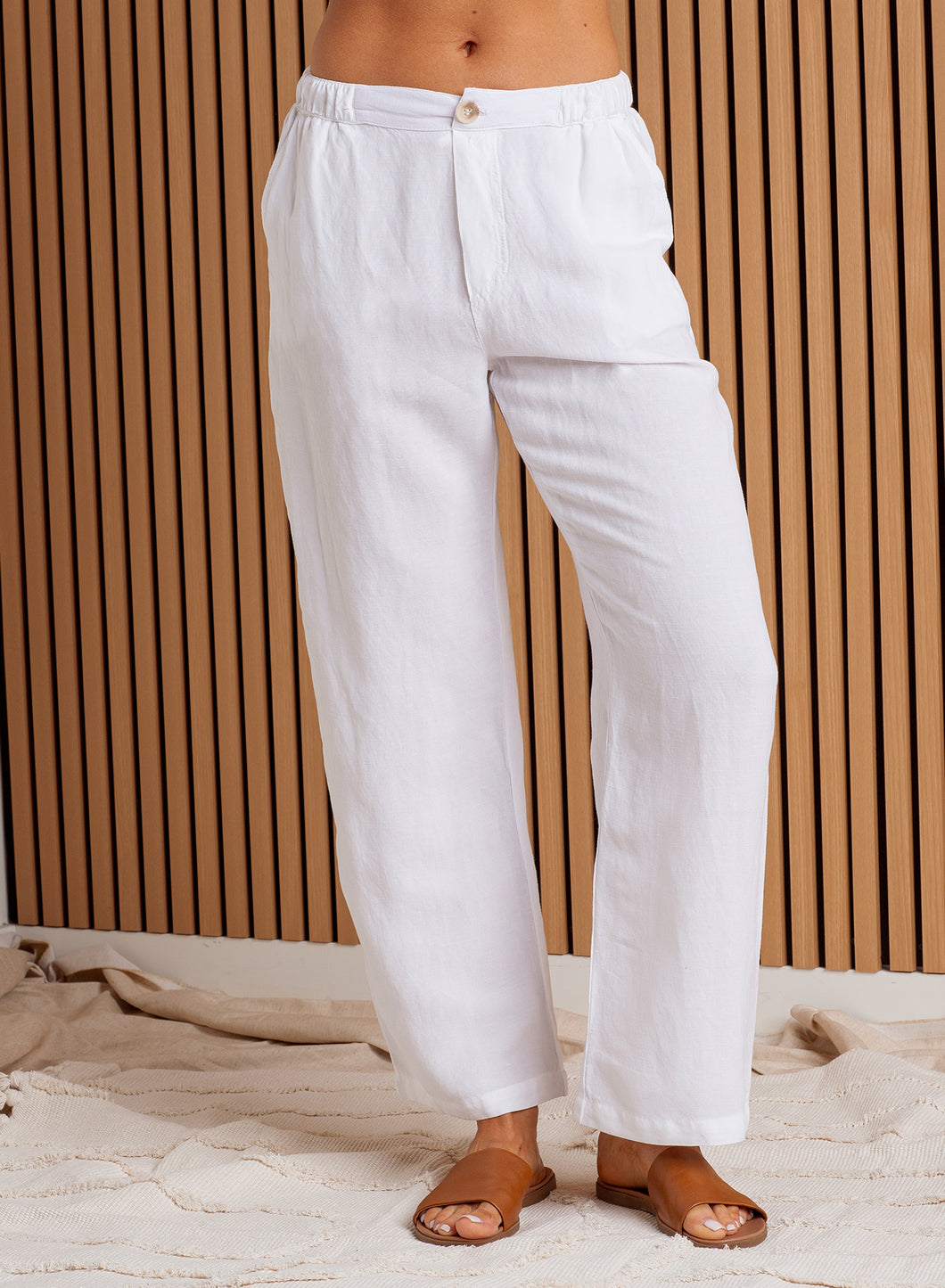 Linen Pant by Red Haute