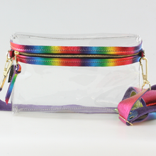 Load image into Gallery viewer, The CLEAR Stadium Hip Bag / Shoulder Bag: 2sizes