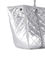 Load image into Gallery viewer, Greyson Shine Tote in Silver

