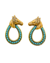 Load image into Gallery viewer, The Pink Reef Lexington Horse Earring

