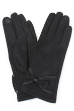 Load image into Gallery viewer, Ribbon Trim Winter Gloves
