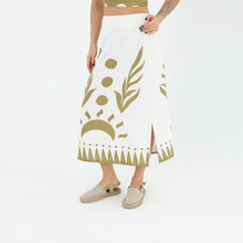 Load image into Gallery viewer, Wild Print Midi Skirt
