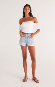 Classic High Rise Denim Short by Z Supply