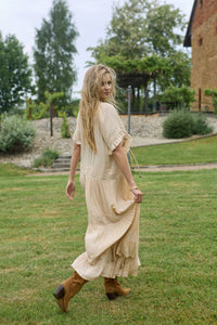 Cotton Long Cover Up Dress