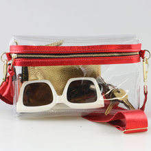 Load image into Gallery viewer, The CLEAR Stadium Hip Bag / Shoulder Bag: 2sizes
