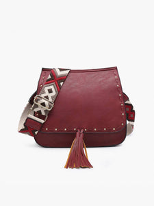 M1970 Bailey Crossbody with Print Contrast Strap