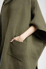 Load image into Gallery viewer, Hooded Oversized Kimono

