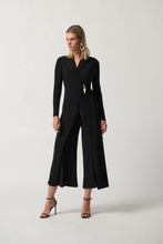 Load image into Gallery viewer, Wrap Culotte Jumpsuit in Midnight Blue
