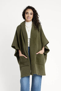 Hooded Oversized Kimono