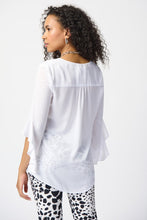 Load image into Gallery viewer, Georgette Top With Ruffled Sleeves
