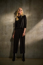 Load image into Gallery viewer, Silky Knit Cropped Jumpsuit by Joseph Ribkoff
