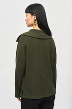 Load image into Gallery viewer, Textured Sweater Knit Boxy Top by Joseph Ribkoff
