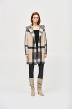 Load image into Gallery viewer, Brushed Jacquard Sweater Jacket by Joseph Ribkoff
