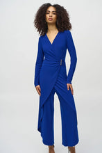 Load image into Gallery viewer, Silky Knit Wrap Culotte Jumpsuit by Joseph Ribkoff
