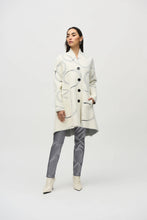 Load image into Gallery viewer, Abstract Jacquard Sweater Coat by Joseph Ribkoff
