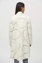 Load image into Gallery viewer, Abstract Jacquard Sweater Coat by Joseph Ribkoff
