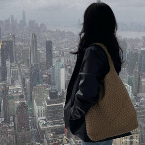 Johanna Nude Recycled Vegan Leather Shoulder Bag