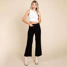 Load image into Gallery viewer, Corduroy Wide Leg High Rise Pants
