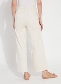 Load image into Gallery viewer, Erin Wide Legged White Denim Pant
