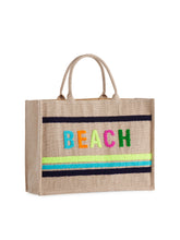 Load image into Gallery viewer, &quot;BEACH&quot; BEACH BAG
