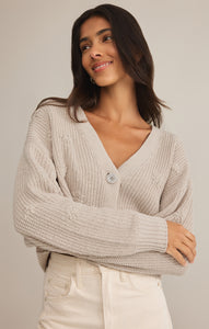 Z Supply FLEUR Cardigan in Parchment