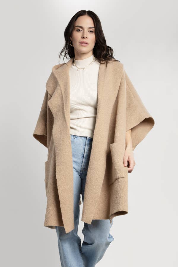 Hooded Oversized Kimono