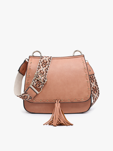 M1970 Bailey Crossbody with Print Contrast Strap