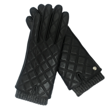 Load image into Gallery viewer, Club Rochelier Ladies Quilted Glove With Cuff
