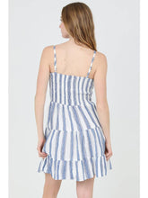 Load image into Gallery viewer, Striped V Neck Sundress
