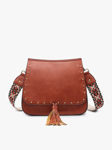 M1970 Bailey Crossbody with Print Contrast Strap