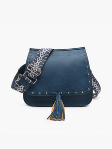 M1970 Bailey Crossbody with Print Contrast Strap