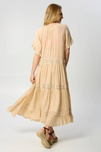 Cotton Long Cover Up Dress