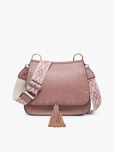 M1970 Bailey Crossbody with Print Contrast Strap