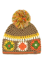 Load image into Gallery viewer, C.C Hand Made Crochet Pom Beanie Winter Hat
