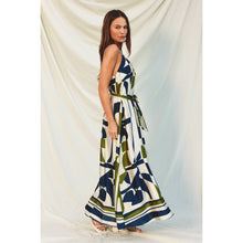 Load image into Gallery viewer, Geo Extra Flared Maxi Dress
