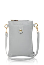 Load image into Gallery viewer, Italian Genuine Leather Crossbody Bag with Phone Pocket
