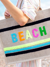 Load image into Gallery viewer, &quot;BEACH&quot; BEACH BAG
