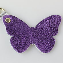 Load image into Gallery viewer, Butterfly Keychain/Bag Charm: Metallics!
