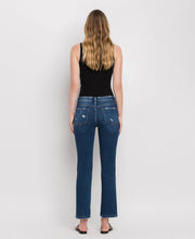 Load image into Gallery viewer, MID RISE ANKLE SLIM STRAIGHT JEANS F4999
