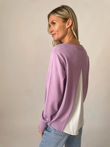 Mae Sweater in Lavender