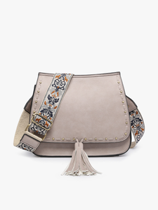 M1970 Bailey Crossbody with Print Contrast Strap