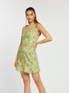 Orange Tree Ruffle Strap Dress/Katie Dress