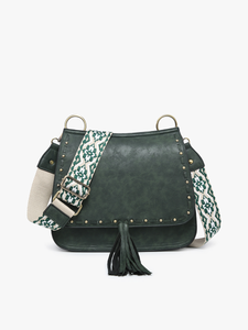 M1970 Bailey Crossbody with Print Contrast Strap